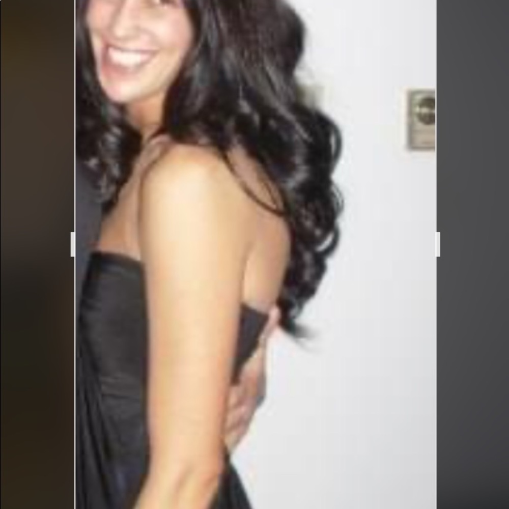 BEBE Black Holiday Party Dress - Picture 7 of 8